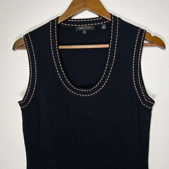 BCBG MAXAZRIA Women's Vintage midi dark acadamia dress - Picture 2 of 15